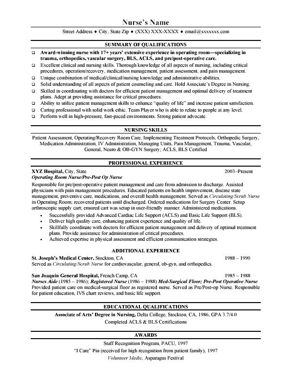 sample-nurse-resume-sample-nursing-resume-free